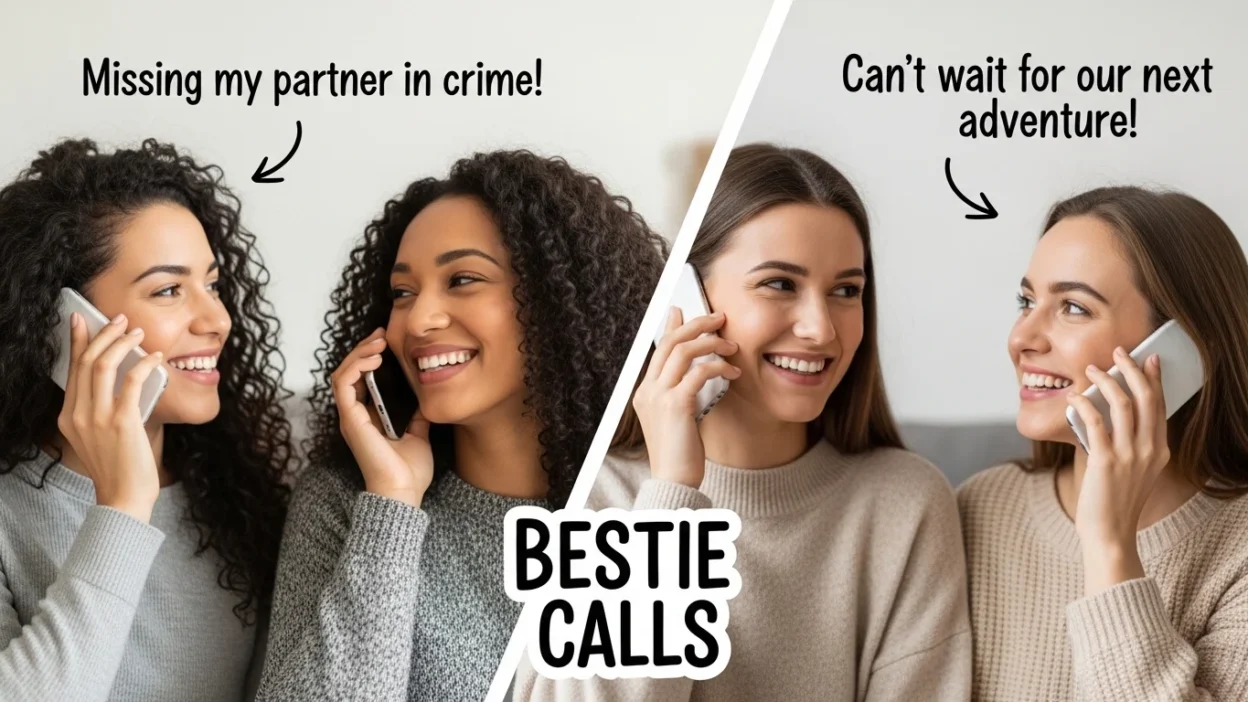 Best Friend Call Captions for Instagram