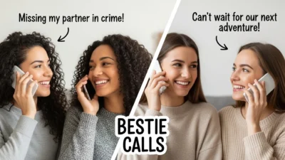 Best Friend Call Captions for Instagram