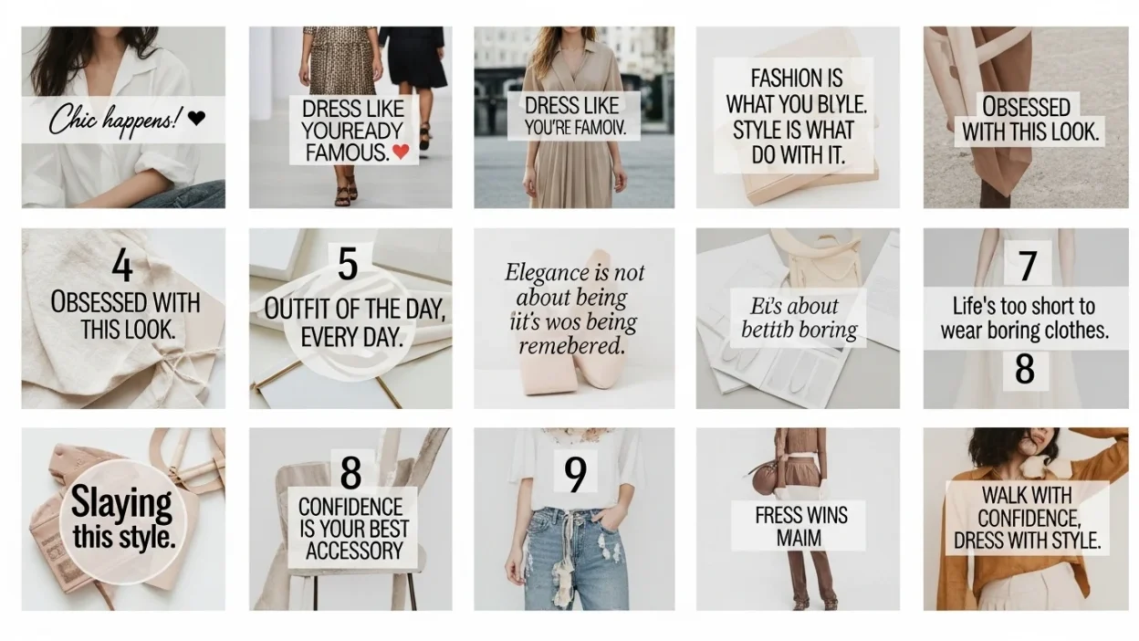Fashion Captions Instagram