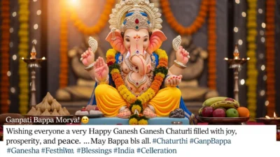 Ganpati Bappa Captions Instagram