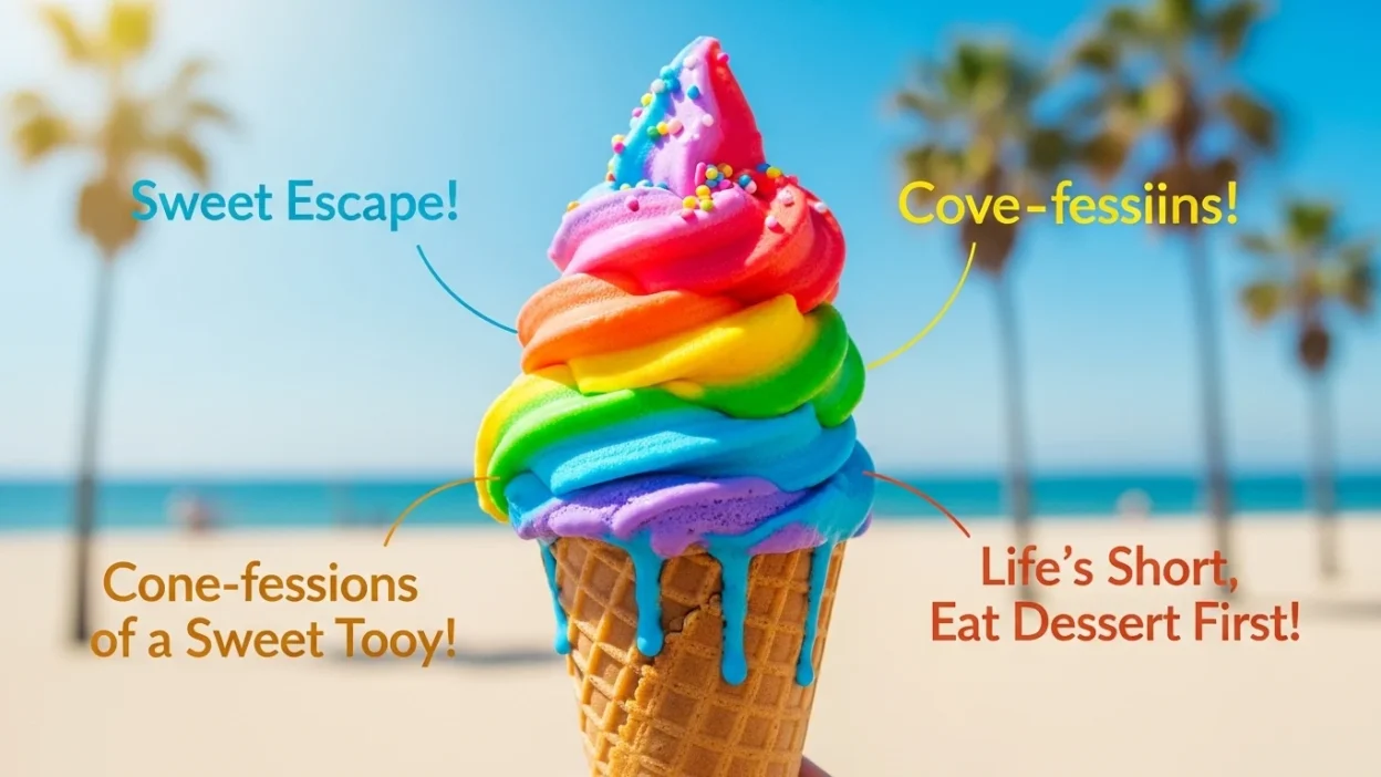 Ice Cream Captions Instagram