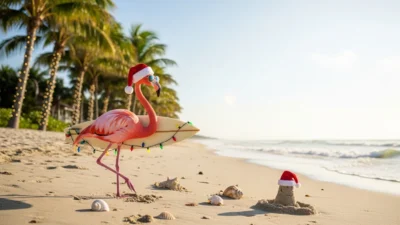 Christmas Florida Captions for Instagram