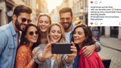 Friends Post Captions Instagram