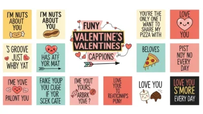 Funny Valentines Captions Instagram