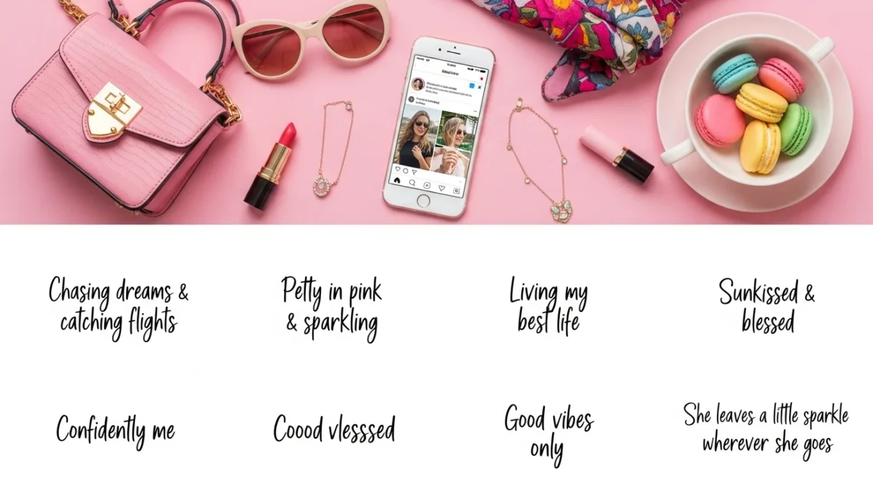 Girly Captions Instagram